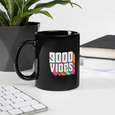 Handwritten Script Beauty Black Glossy Mug - Beyond T-shirts